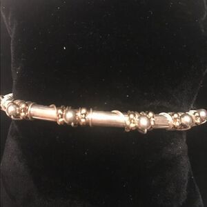 Vintage  Sterling Cuff  Bracelet